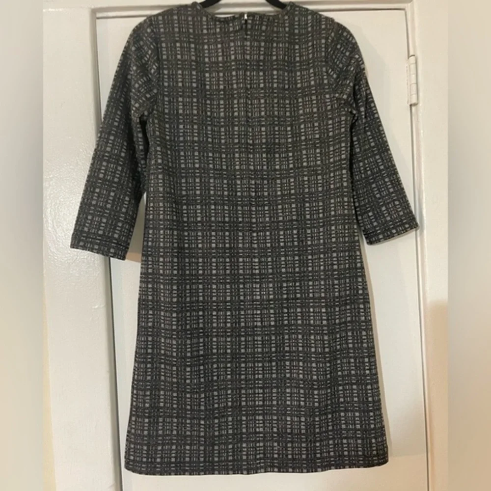 Ann Taylor Grey Plaid‎ Dress Size XS